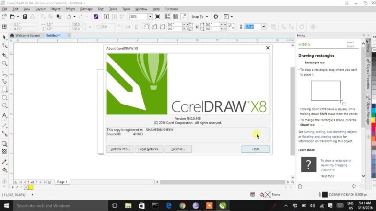 corel draw portable x4 untuk windows 8